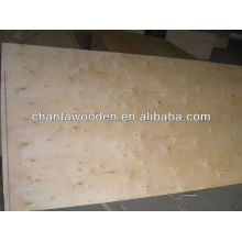 Contrachapada del abedul de 1.5mm / contrachapada barata del grado del embalaje / contrachapada barata para la venta